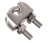 Зажим с 2-мя гайками DIN 741
